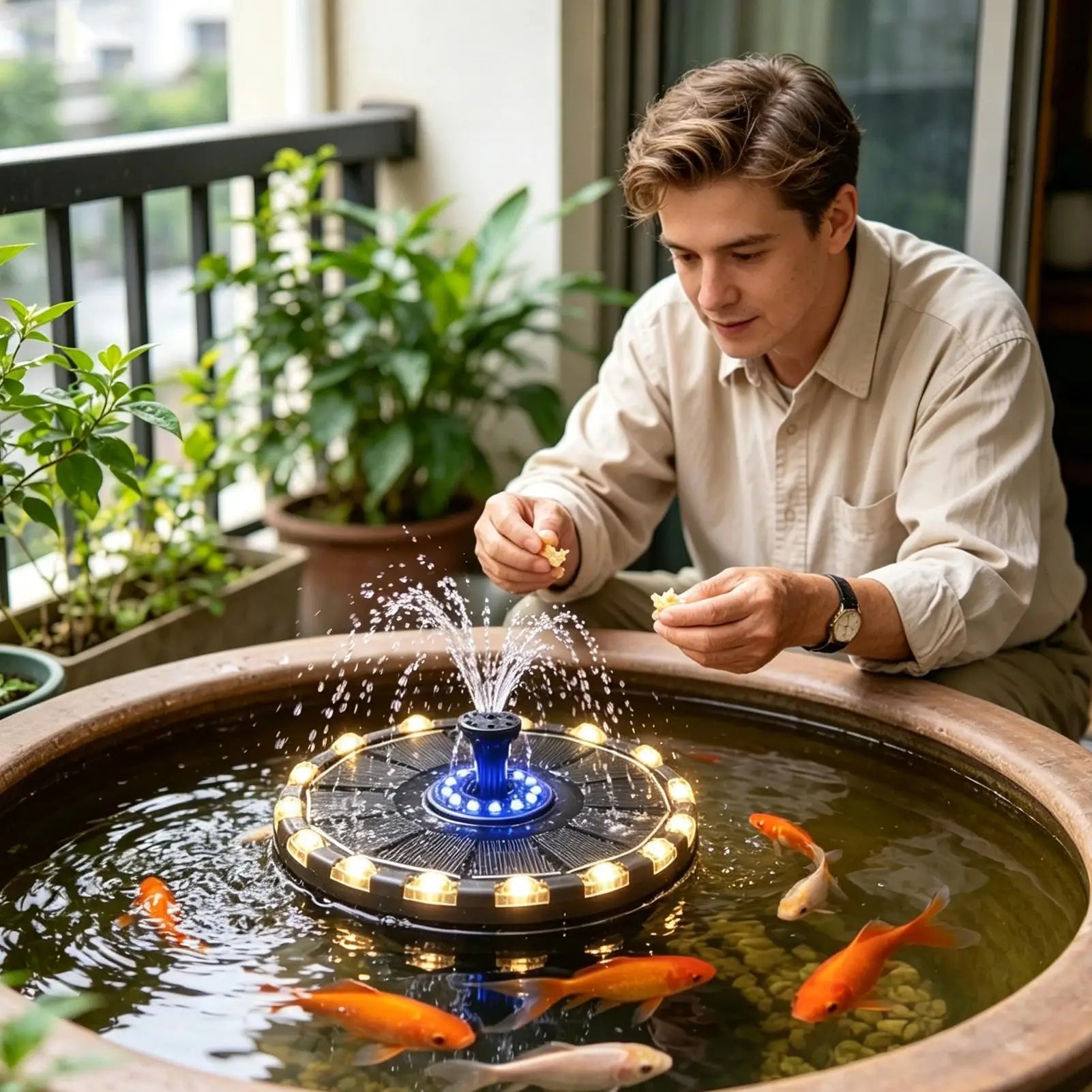 Bath Fountain Solar Floating Colorful Sprayer With LED Solar Bathtub Fountain For Kids Children Girls Boys Home Garden House Zpaxo