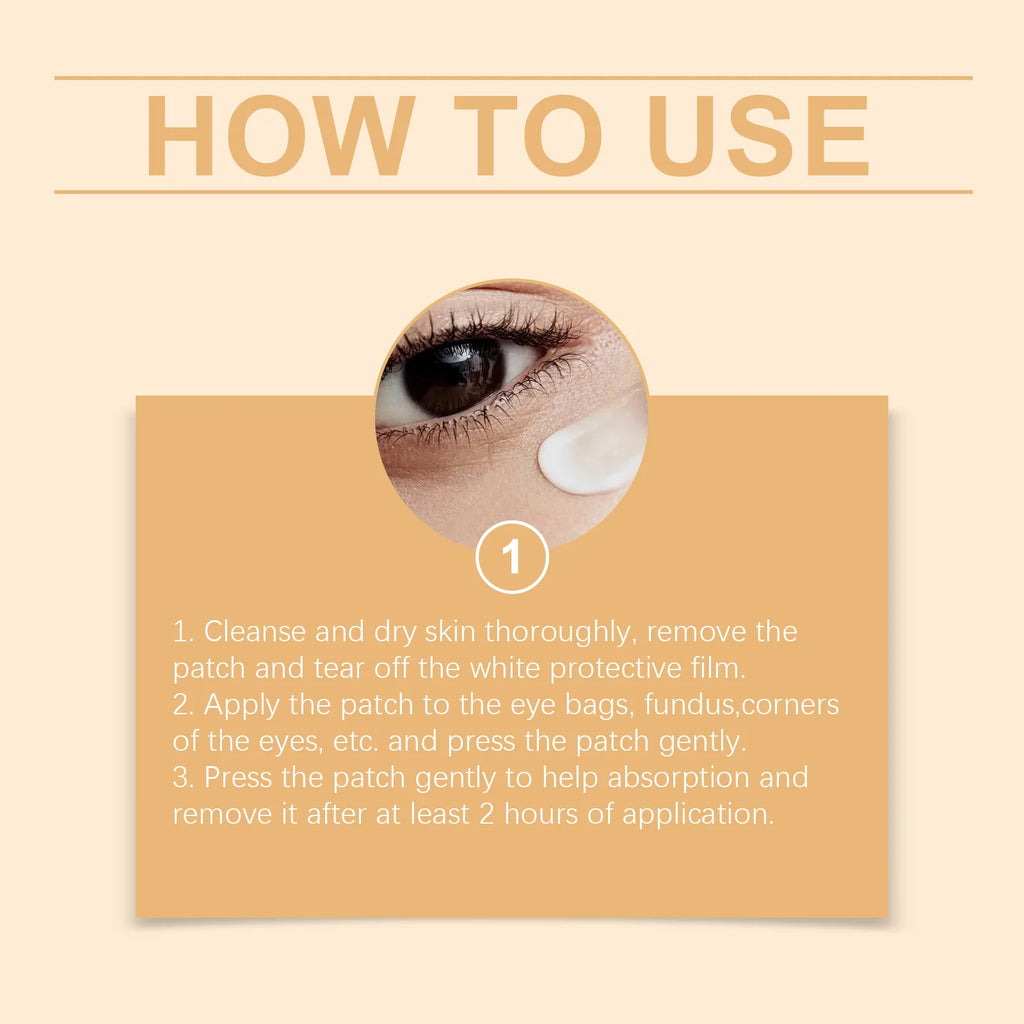Dissolving Microneedle Eye Patch 0.25mm for Deep Hydration Lock Soothing Redness Eye Care Long Lasting Moisturization Dry Skin Zpaxo