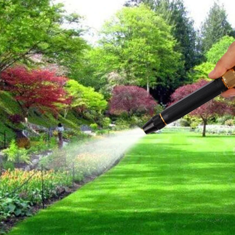 Adjustable Car Wash Water Gun Pressure Metal Straight Nozzle Washer
