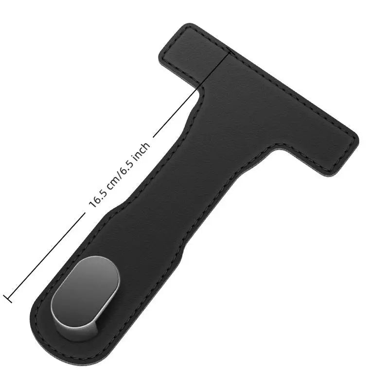PU Leather Car Seat Hook – Universal Purse & Bag Hanger