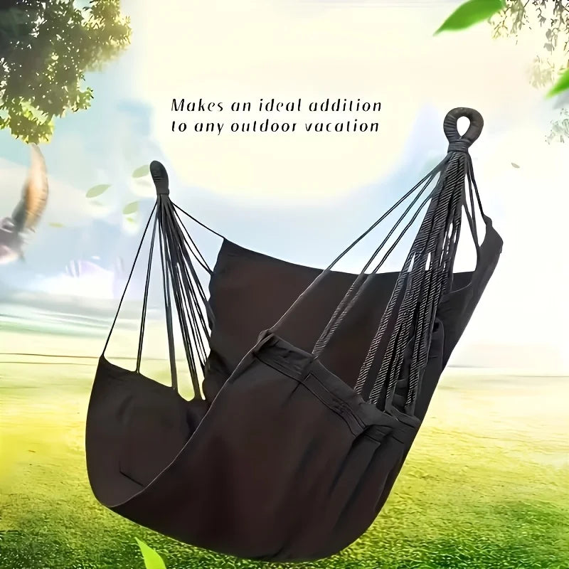 Portable Outdoor Swing Chair Sturdy Hanging System Heavy-duty