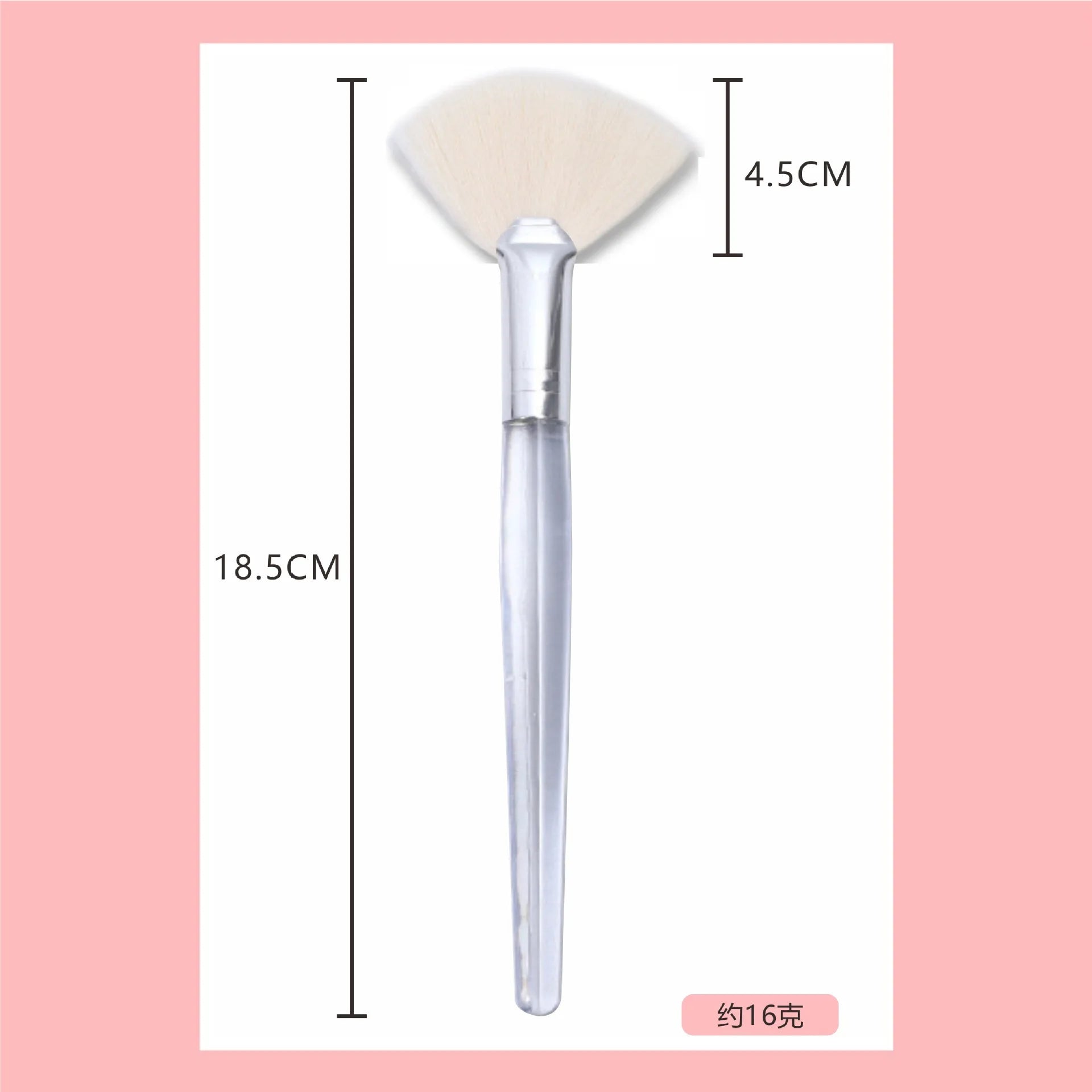 Facial Cleanser Brush Soft Hair Face Massage Wash Brush Face Mask Brush Portable Skin Care Tool Zpaxo A-L 1PCS