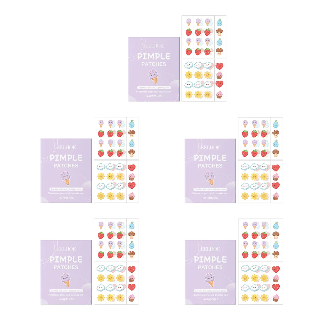 144pcs Salicylic Acid Hydrocolloid Acne Patches – Invisible Pimple Patch Acne Pimple Patches Zpaxo 5 x 144pcs Boxed