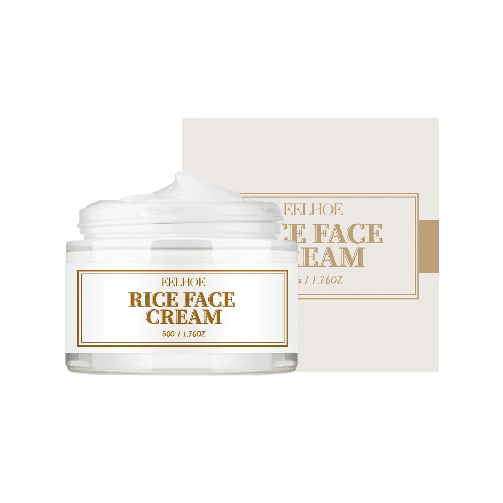 Advanced Facial Cream Daily Moisturizer Firming Skin Care Oil-Free, Fragrance Free, Non-Comedogenic Anti-Aging Face For Women Zpaxo Rice