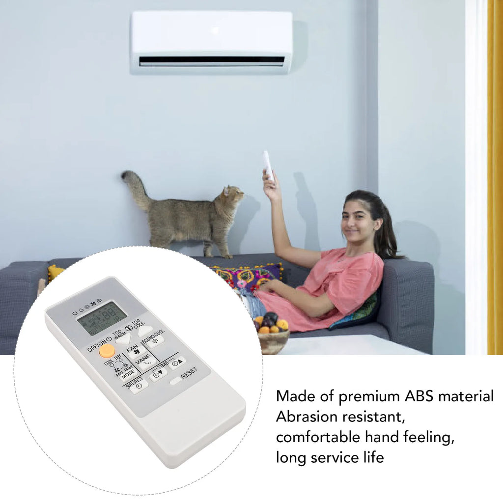 RH18A Replace AC Remote Control ABS Air Conditioner Replacement Remote for MSZ HR25VF MSZ HR35VF MSZ HR42VF MSZ HR50VF Zpaxo