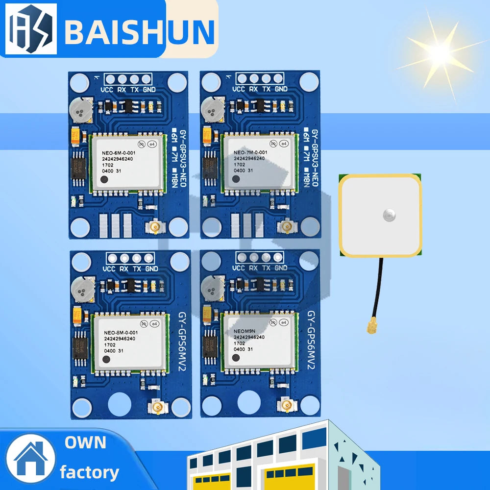 GY-GPSV3 NEO-M8N NEO-6M GPS Module APM MWC Flight Controller PX4 Zpaxo