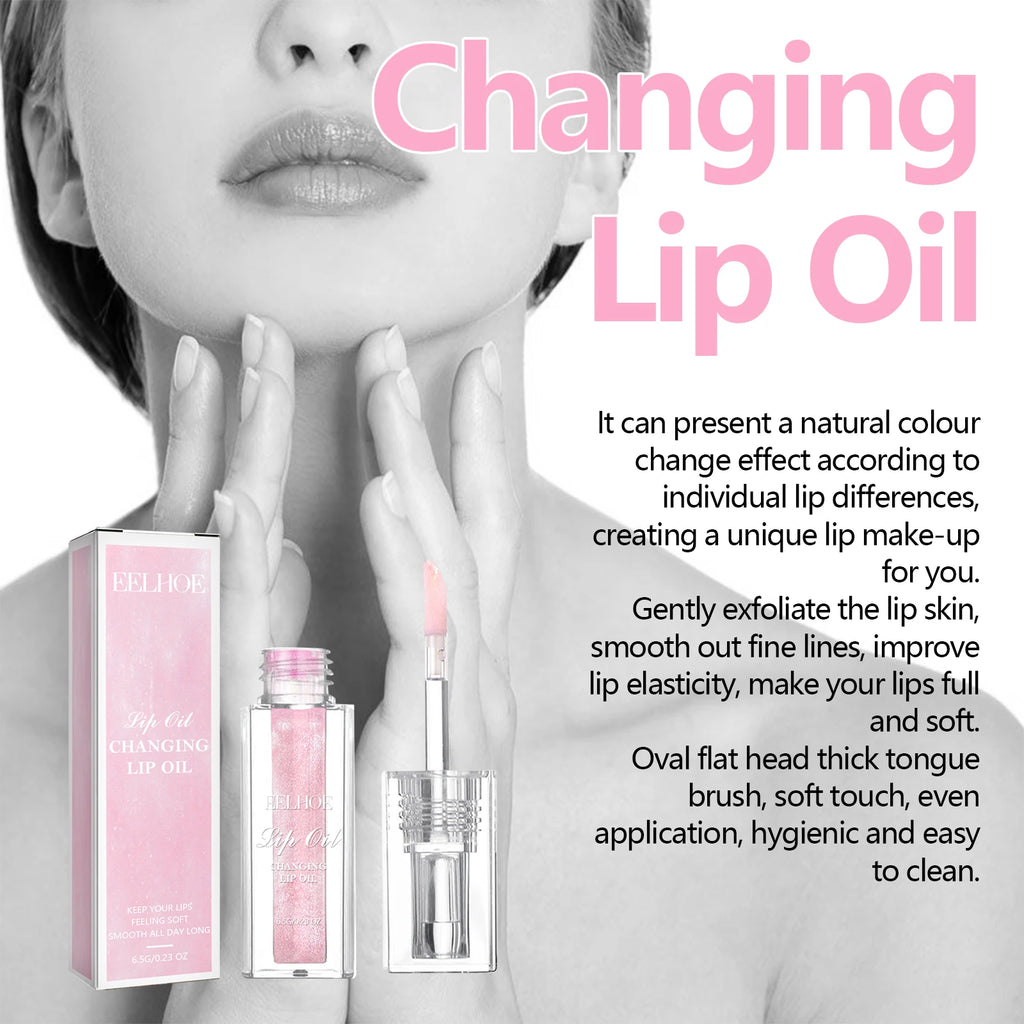 Eelhoe Color Changing Lip Oil – Moisturizes & Smooths Lips Color Changing Lip Oil Zpaxo