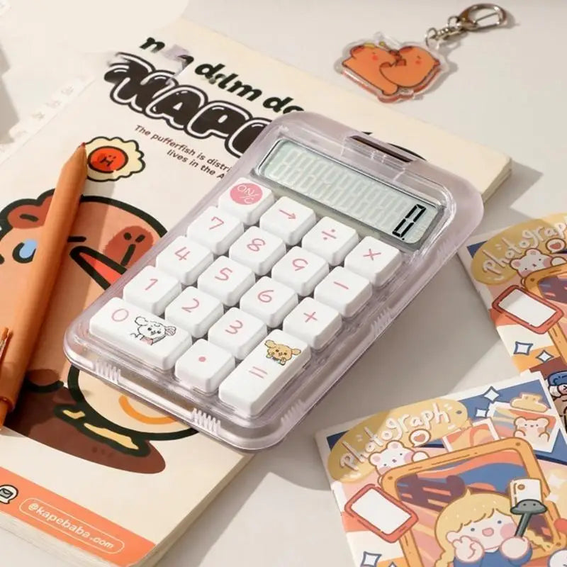 652F High appearance portable Transpicuous shell Capibala small sugar calculator Zpaxo
