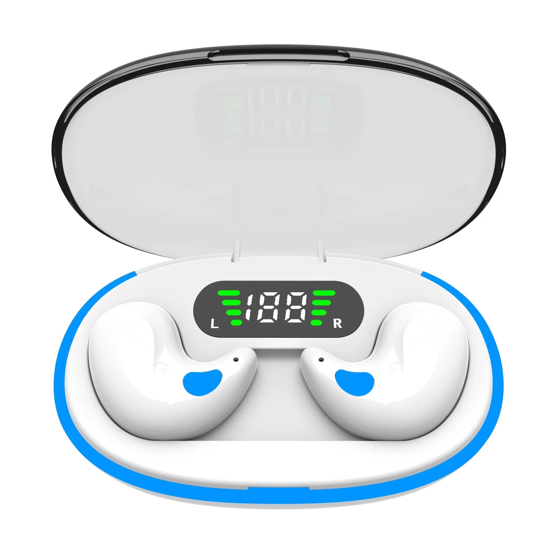 Sleep Wireless Headphones Loud Volume Matching Comfort Touch Control Zpaxo WHITE China Mainland