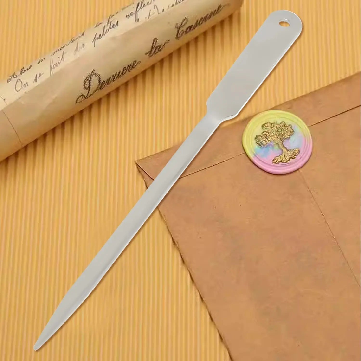 Stainless Steel Letter Opener & Envelope Slitter – 1/3 Pack