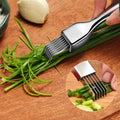 Kitchen Shred Silk Knife Stainless Steel Chopped Green Onion Curved