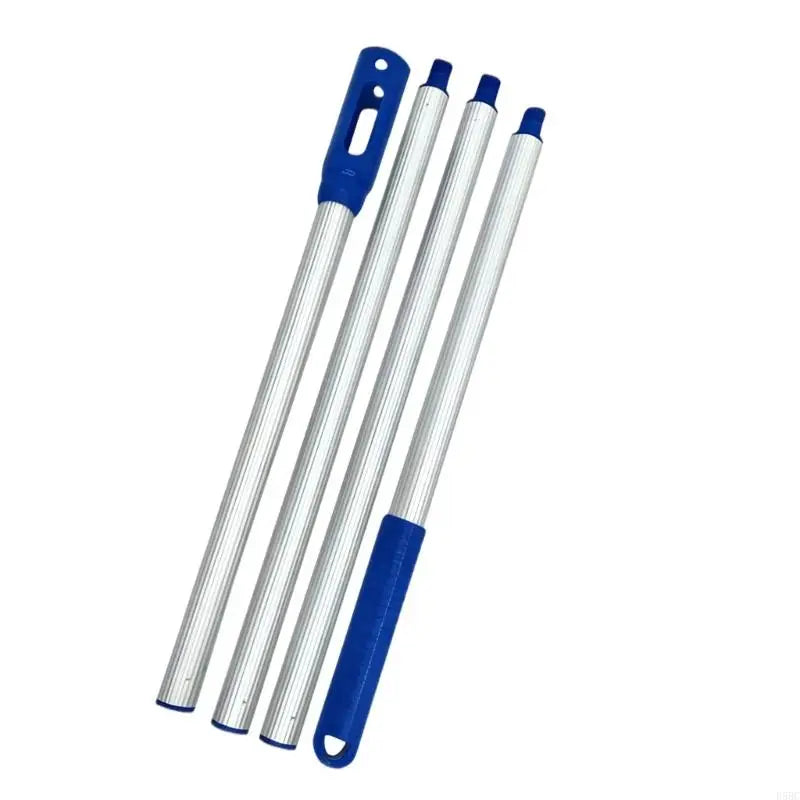 Adjustable Length Pool Skimmer Rod Poles for Various Sizes Nonslip Grip Aluminum Zpaxo