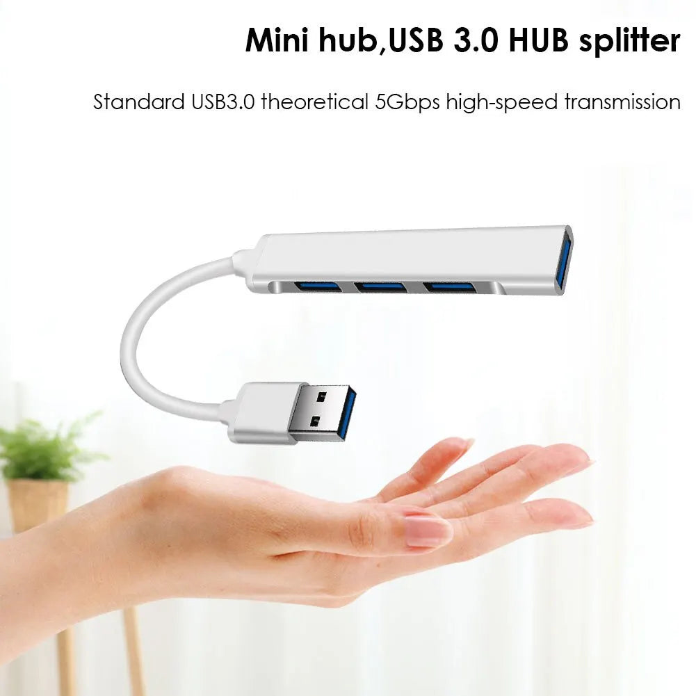 C Extender Hub Docking Station USB One-to-four Computer Splitter 3 0 Zpaxo