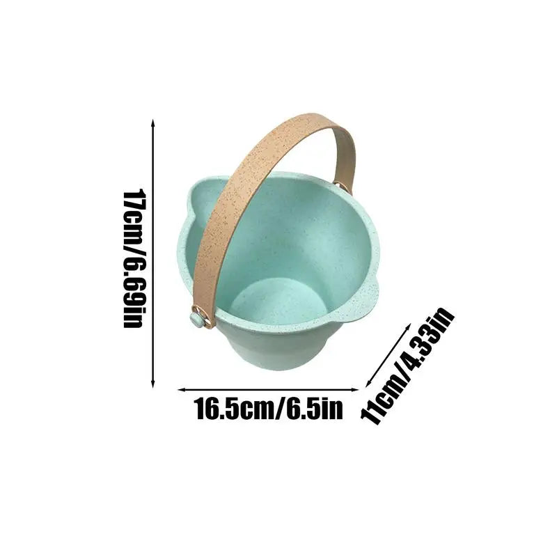 Toddler Beach Toys Sand Box Castle Play Buckets Toy Shovels Molds Zpaxo