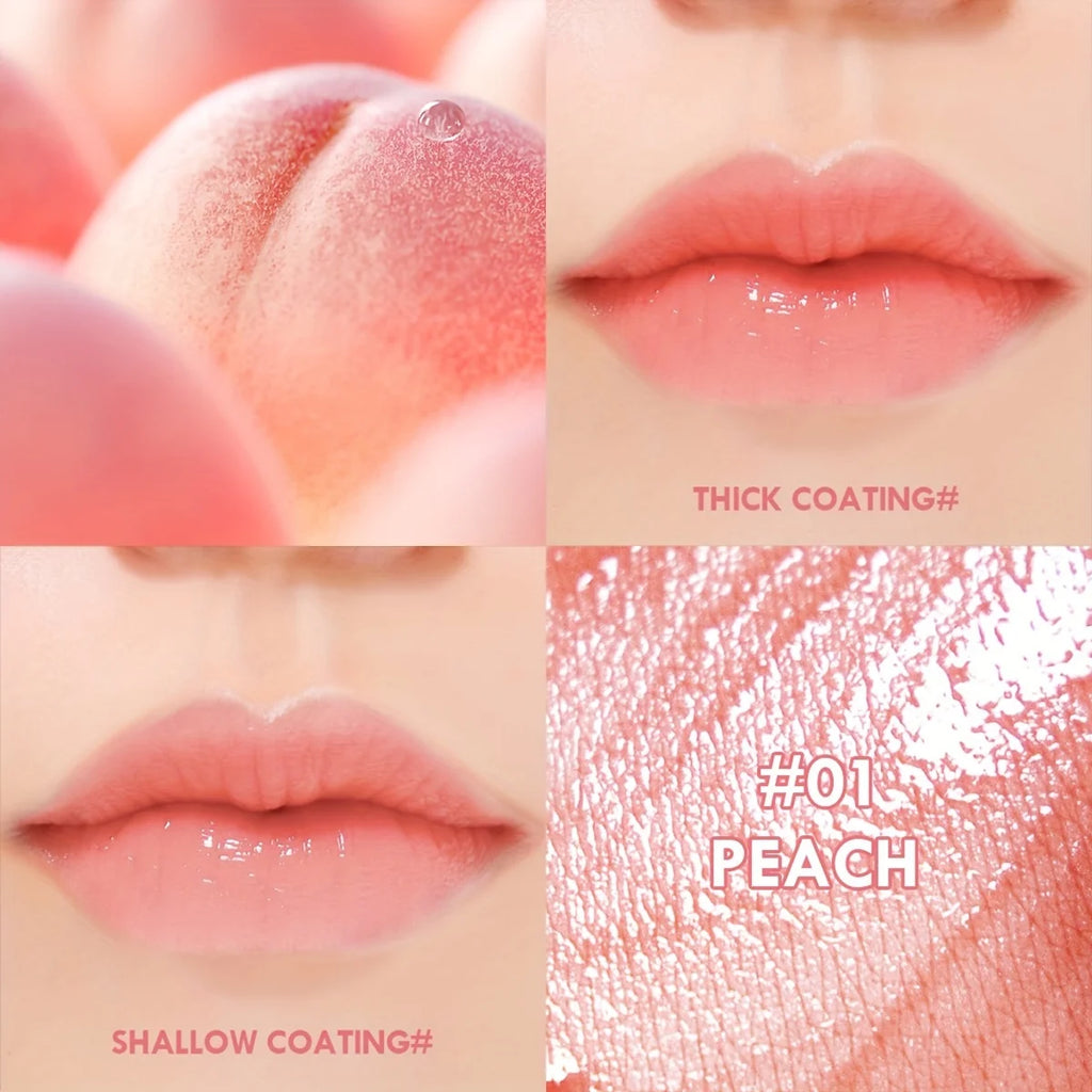 Fruit Juice Lip Tint Non-stick Cup Liquid Lipstick and Blush 2 In1 Waterproof Long Lasting Water Lip Stain Lips&cheek Makeup 1pc Zpaxo 01