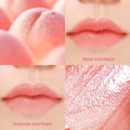 Fruit Juice Lip Tint Non-stick Cup Liquid Lipstick and Blush 2 In1 Waterproof Long Lasting Water Lip Stain Lips&cheek Makeup 1pc Zpaxo 01