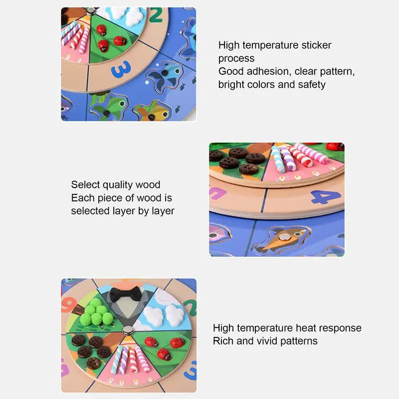 Magnetic Fish Game Wooden Preschool Learning Activities Fish Catching Games Preschool Learning Educational Toys For 3 Years Old Zpaxo