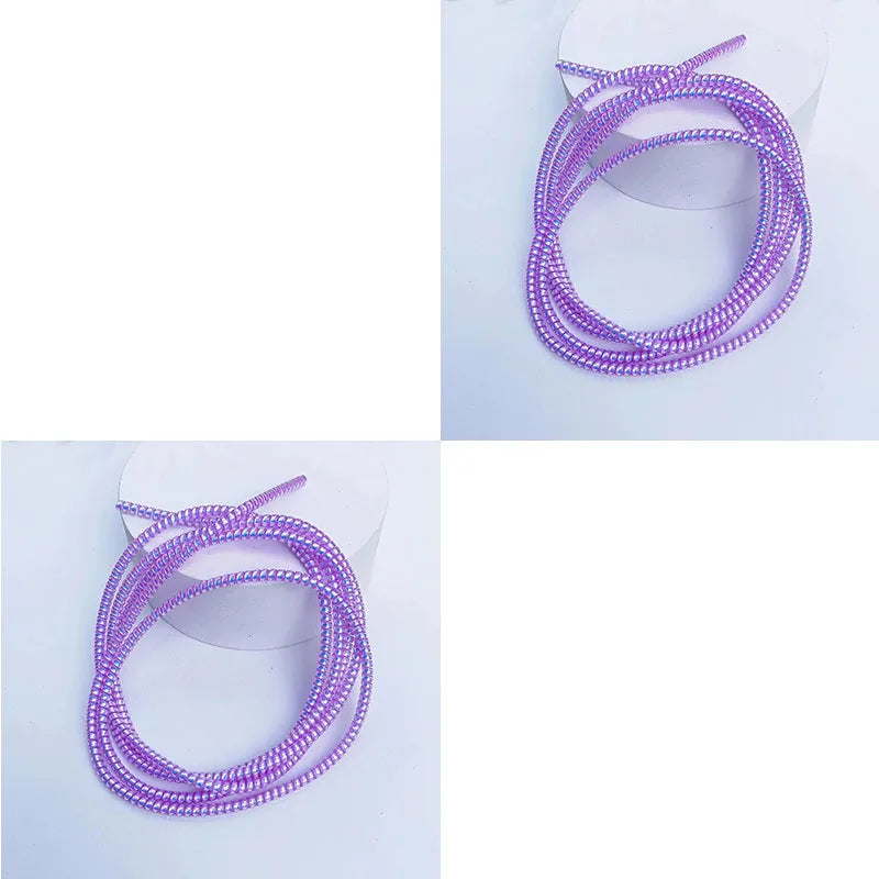 Mermaid Cable Protector Wrap 1.6M – 2-Pack Phone Charger Saver