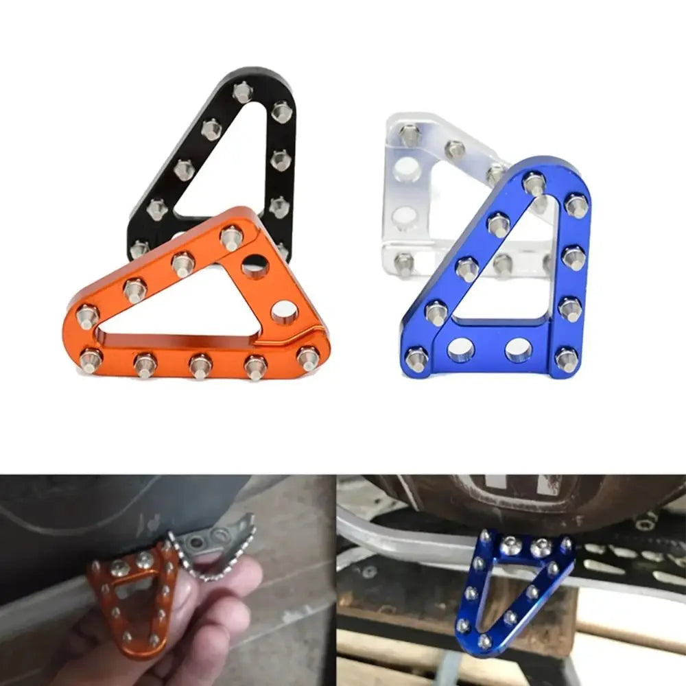 Rear Brake Pedal Lever Step Plate Tip Universal Motorcycle Zpaxo