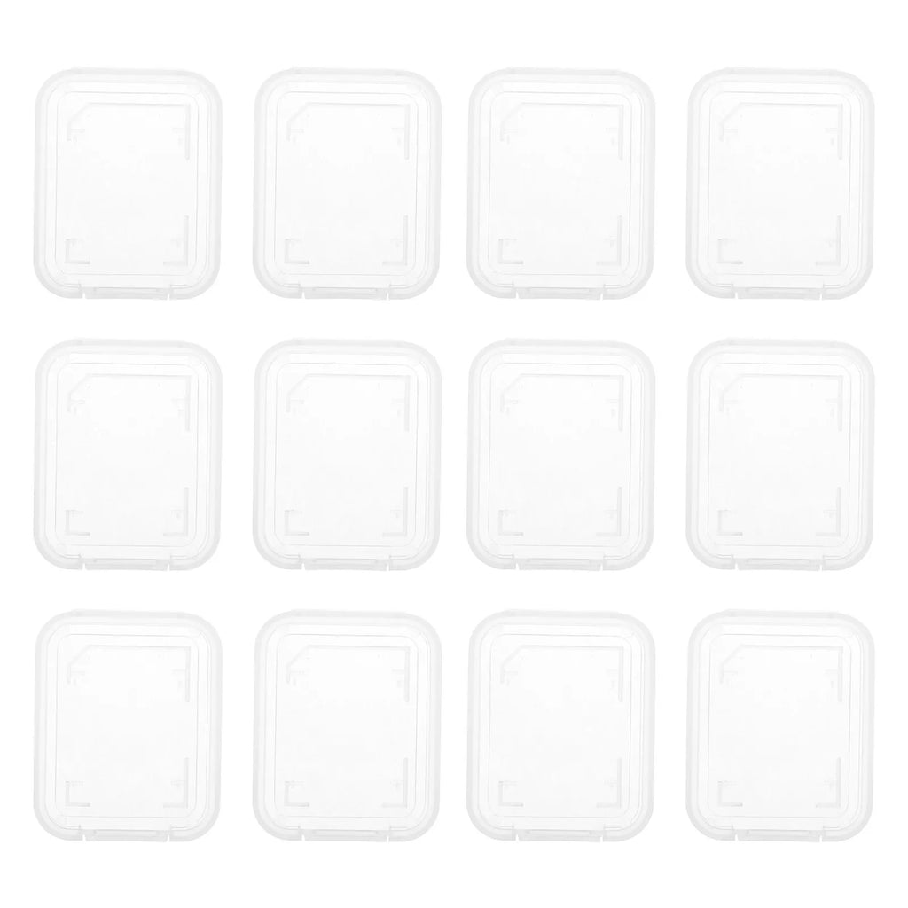 Slim Card Storage Box Reusable Memory Case Sim Cards Coins Fuses