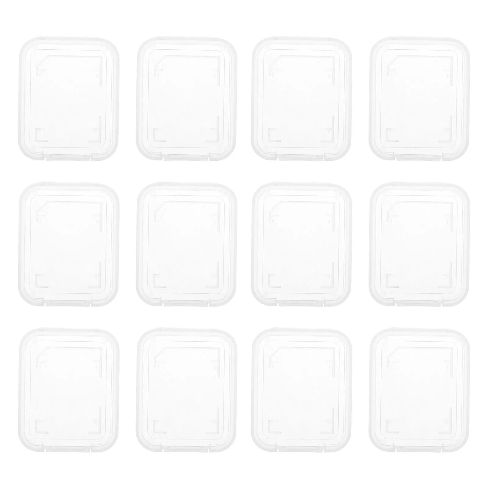 Slim Card Storage Box Reusable Memory Case Sim Cards Coins Fuses