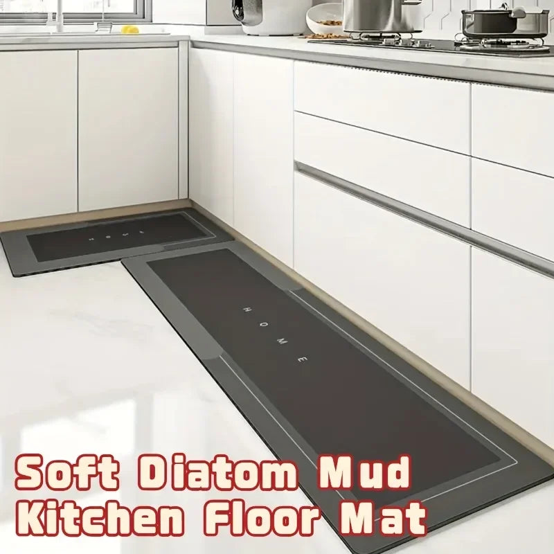 Ultra-absorbent Diatomite Floor Mat Quick-drying Non-slip Perfect