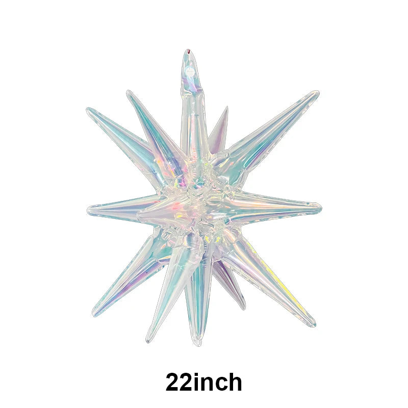 Laser Butterfly Balloon Large Colorful Transparent Foil Balloons Zpaxo Explosive star other