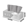 20-Pack Microfiber Cleaning Rags with Pull-Out Dispenser Box Microfiber Cleaning Rags Zpaxo Gray