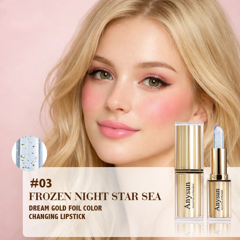 Warm Changing Lip Gloss Long-lasting Moisturizing Easy Apply Natural Zpaxo AY8022-03