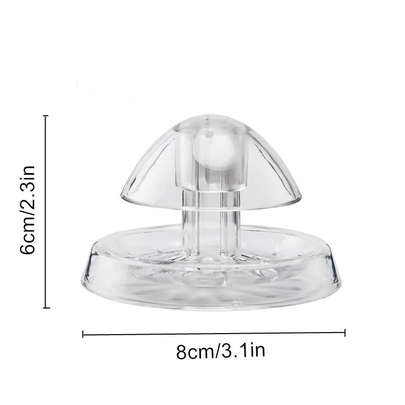 Glass Acrylic Snail Leech Vivarium Pest Catch Trap Shrimp Worm Zpaxo E