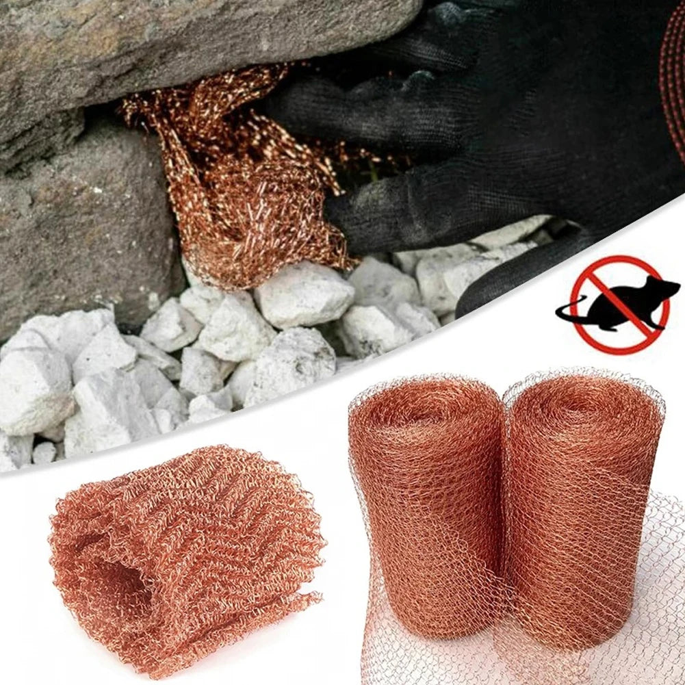 Copper Mesh Slug Repeller Long Lasting Repellent Net Snail Repel Tool