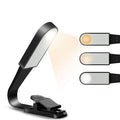 POCKETMAN Clip LED Book Light – USB Rechargeable, 3 Color Modes