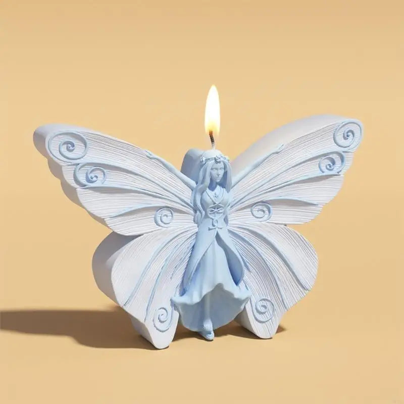 Silicone Mould Butterfly Fairies Molds Ornament Plasters Handmade