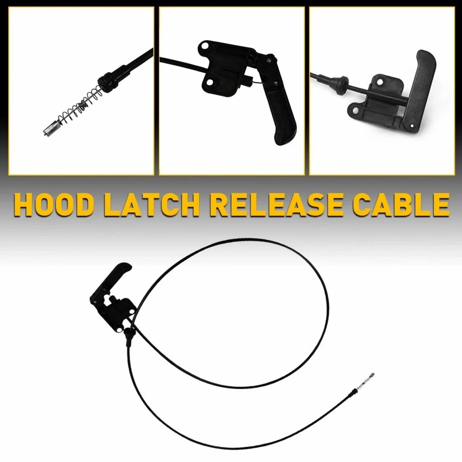 1Pc For Chevrolet Blazer 15732159 Hood Release Cable Replacement Parts For GMC Envoy Jimmy For Chevy S10 Truck Car Accessories
