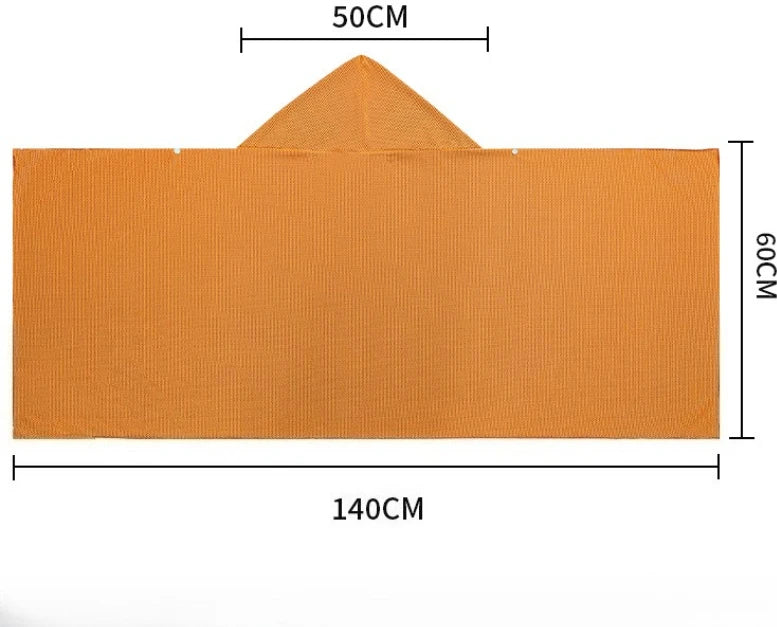 60 Ice Cool Towel Beach Poncho Cover Up Quick Dry Absorbent Oversized Zpaxo