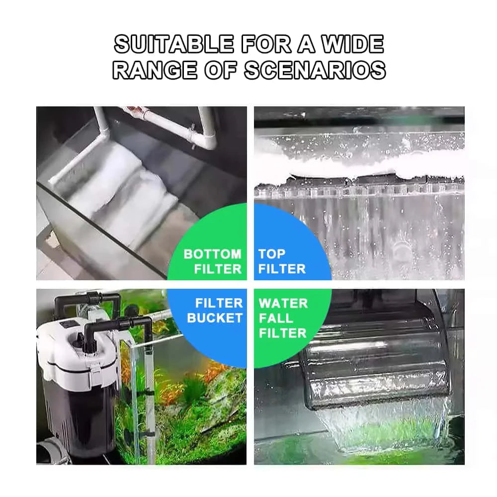 Fish Tank Drip Box Water Curtain Filter Cotton Biochemical