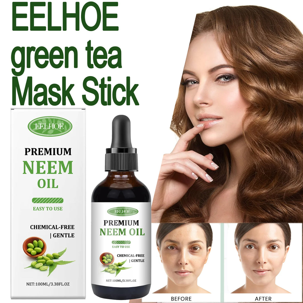 EELHOE Premium Neem Oil Massage Oil Activate Hair Follicles Stimulate Hair Growth Deeply Moisturize Nourish Skin Non-Irritating Zpaxo