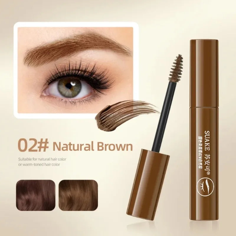 3 Colors Waterproof Long Lasting Eyebrow Mascara Cream Eye Brow