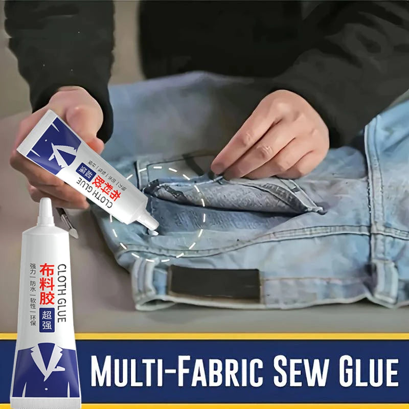 Fabric Sewing Adhesives Quick Drying Clear Glue Strong Repair