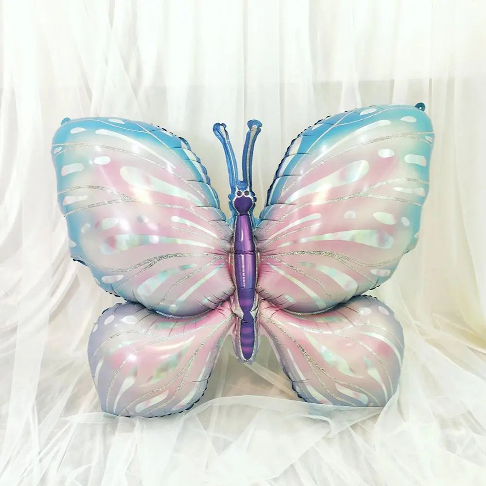 Large Butterfly Aluminum Foil Balloons Helium Air Globos Birthday