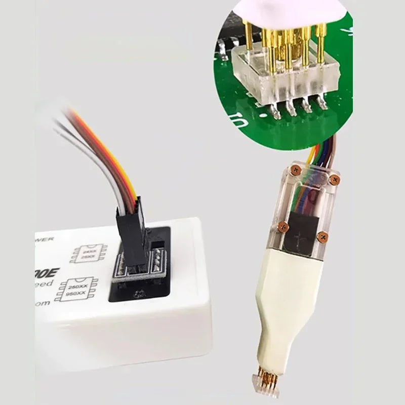 Sop8 W-son Chip Download Burn Write Probe Spring Needle Flash Eeprom Chip Burner Cable Zpaxo