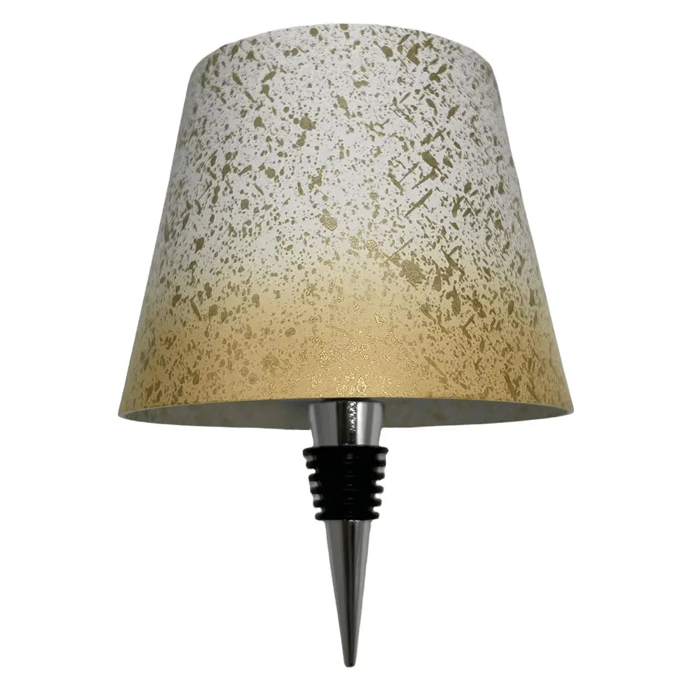 Wireless Bottle Lamp Stepless Dimming Rechargeable Touch Wine Light Zpaxo leopard print