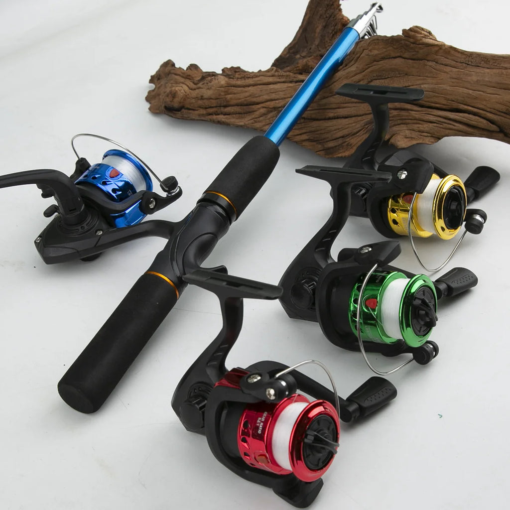 Telescopic Carbon Fiber Sea Fishing Rod & Reel Complete Set