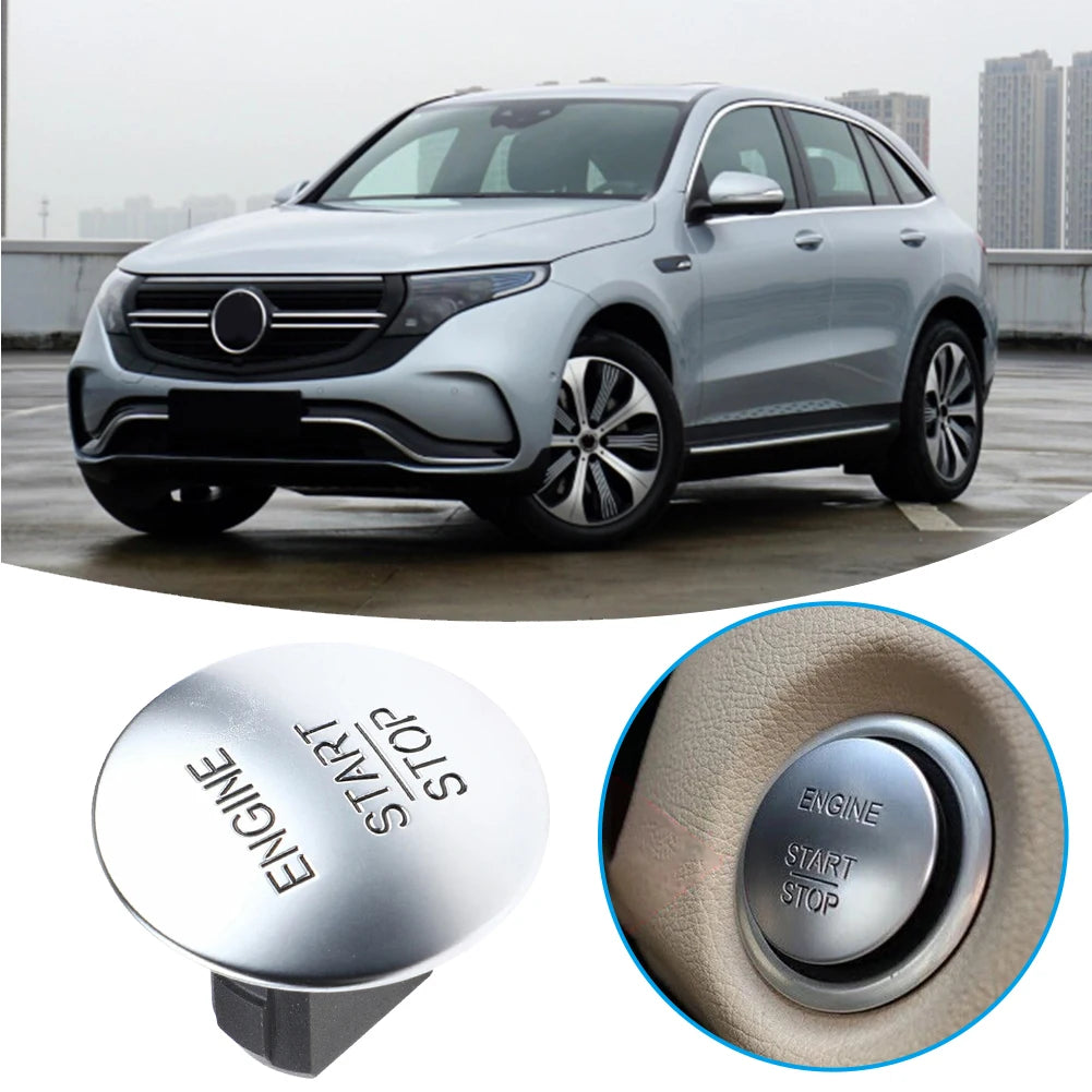Car Keyless One-Click Start Stop Push Button Engine Ignition Keyless Switch 2215450714 for Mercedes Benz B C CL Class Zpaxo