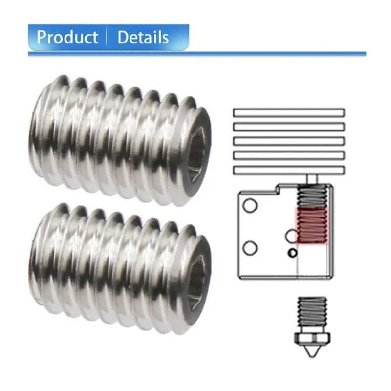 652F High Volcano Hotend Adapter CHT Nozzle Copper Connector For Volcano Zpaxo