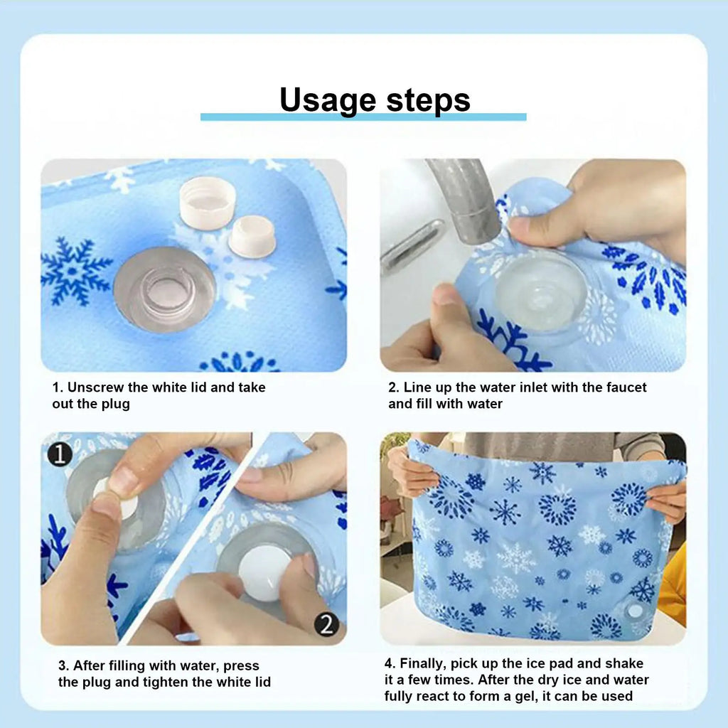 Dog Cooling Mat Self Crate Pad Waterproof Ice Pet Sleeping Resting