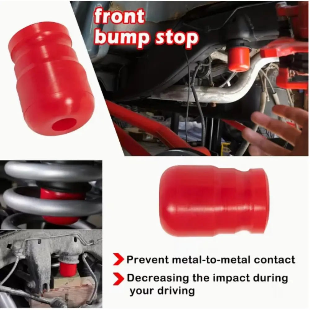 Rubber Front Rear Bumper Brackets Durable Collision Prevention Bump Zpaxo