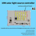 1Pcs 10W-600W LED Outdoor Solar Energy 2835 5730 High Brightness Bead Projection Light Integrated Light Source Light Panel Zpaxo 2835-10W