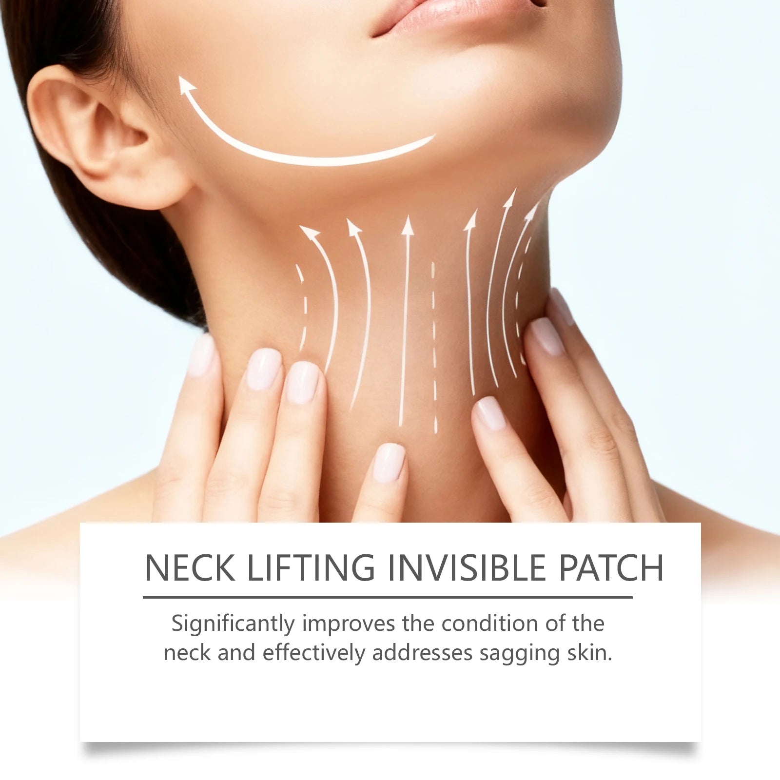 Jaysuing Neck Lifting Patch – Firm Skin & Reduce Wrinkles (5 PCS) Neck Firming Patch Zpaxo