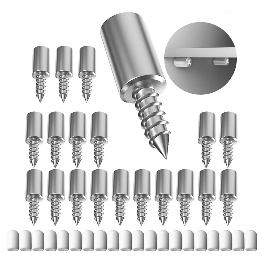 Self-Tapping Screws with Anti-Slip Sleeves | Shelf & Wardrobe Set